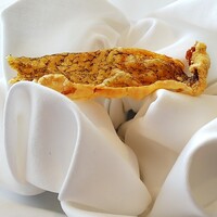 フランス料理 エステール by アラン・デュカス - 鮟鱇の皮揚げ