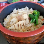 大宮国際カントリークラブレストラン - 筍ご飯ー、美味い