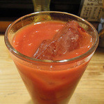 やきとんひなた - トマトジュース（３杯目・笑）