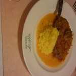 オステリア　アリエッタ - ９月　メイン「オッソブッコ　ミラノ風リゾット添え」