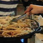 ガンガン焼いてくれました♪