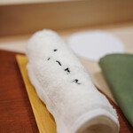 いしまる - 濱町（はまちやう）"高虎（たかとら）"の"濕毛巾（おしぼり）"