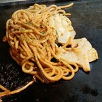 釜谷製麺 - ランチにセットの焼そば