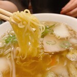 ファミリーレストラン 園 - 中華タンメンの麺