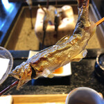 鮎の庄 - 若鮎塩焼き