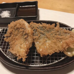 酒肴 新屋敷 - アジフライ
      1度食べたら忘れられません