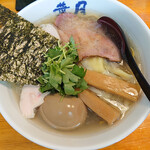 らぁめん 葉月 - 汐ワンタン麺