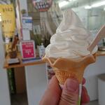 山田養蜂場 みつばち農園 - はちみつソフトそば   日本一旨い！