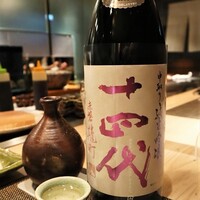 京風鉄板 はせ川 - 十四代(一合)　時価
