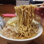 Ramen Ichimonji - ラーメン 脂増し 麺リフト
