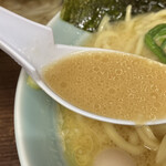 横浜家系ラーメン 魂心家 - スープアップ