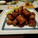 炉ばた　万年青 釧路本店 - 味付け肉