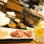 大衆炭火焼肉ジンギスカン ホルモン酒場 風土. - 