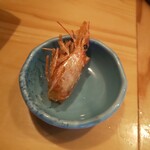 Kinkasaba Warayaki Sushi Kinji - 赤海老の頭