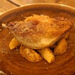 ガンゲット・ラ・シェーブル - フランスランド産ホロホロ鶏のロースト