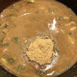 中華蕎麦 とみ田 - TOKYO-X豚骨魚介つけめん+魚粉