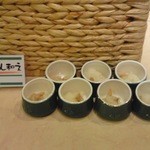 壱湯の守 - 夜バイキングの一部、松茸おろし