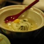 壱湯の守 - 坪中川にて、夕食一部