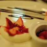 壱湯の守 - 坪中川にて、夕食一部