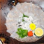 壱湯の守 - 坪中川にて、夕食一部