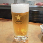 Sushikaikan Hayashiya - 生ビール