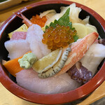 鶴亀鮨 - 上海鮮丼　2300