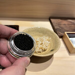 海味 - 一口ご飯とキャビア