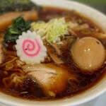 らーめん　みずさわ - ラーメン＋味付煮玉子