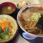 Enzou - ラーメン＆月見あげ玉小丼