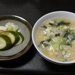 居酒屋たちばな - 雑炊で〆