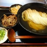 瀬戸内製麺710 - ひやひや肉780円　※2012年9月