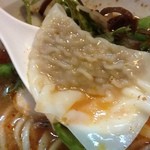 美志満 - トマトの酸辣湯麺のカレーワンタン