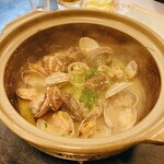 こなす - あさりの酒蒸し