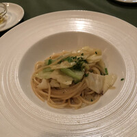 カンパーニャ - アンチョビと季節の野菜のパスタ