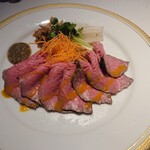 洋食 つばき - 自家製ローストビーフ