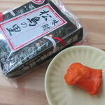 Otomo - 選べるご飯のお供は、夫は焼きタラコ、私は味付け海苔。
