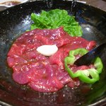 さんか亭 - 【2012年09月】薬念焼肉ランチ（赤物のみ）＠700円。