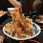 居酒屋ごはん ふらりむらさき - えび天丼