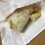 華龍商事 - 完成した「煎饼果子」