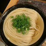うどん 丸香 - 冷かけうどん　大盛中420円プラス60円
