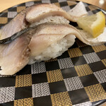 回転寿司 函館まるかつ水産 - 炙り〆さば