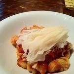 カフェ - コンキリエのパスタ、完熟トマトのソース