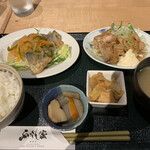 Fussan chi - あじ南蛮＆油淋鶏定食980円
