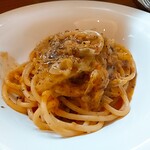 Cucina Shige - 【パスタ】「岩手県産短角和牛  春キャベツ  スパゲットー二」