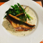 本日のお魚料理（白身魚ソテー）