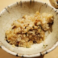実伶 - 穴子と新ごぼうのごはん