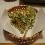 由布院 玉の湯 - 山菜の天ぷら