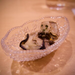 鮨　まつ本 - ●牡蠣の有馬煮（有馬山椒）