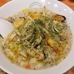 麺屋 六感堂 - ウドのクラムチャウダーヌードル