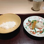 料理屋 稲家 - まずは白ご飯で